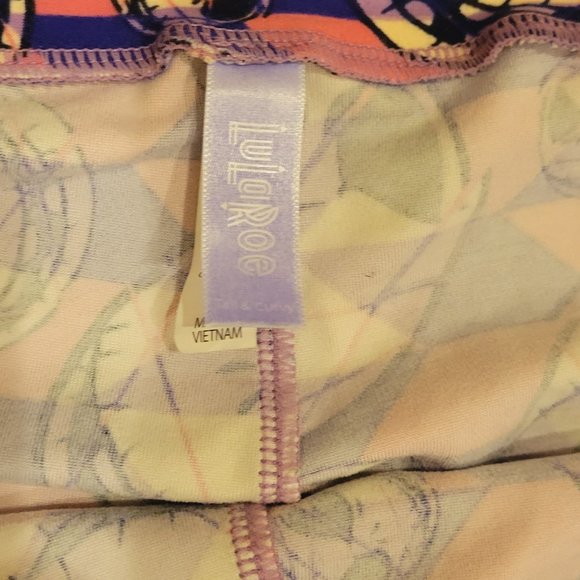 LuLaRoe Nightmare Before Christmas Jack Skellington Leggings - Picture 6 of 7